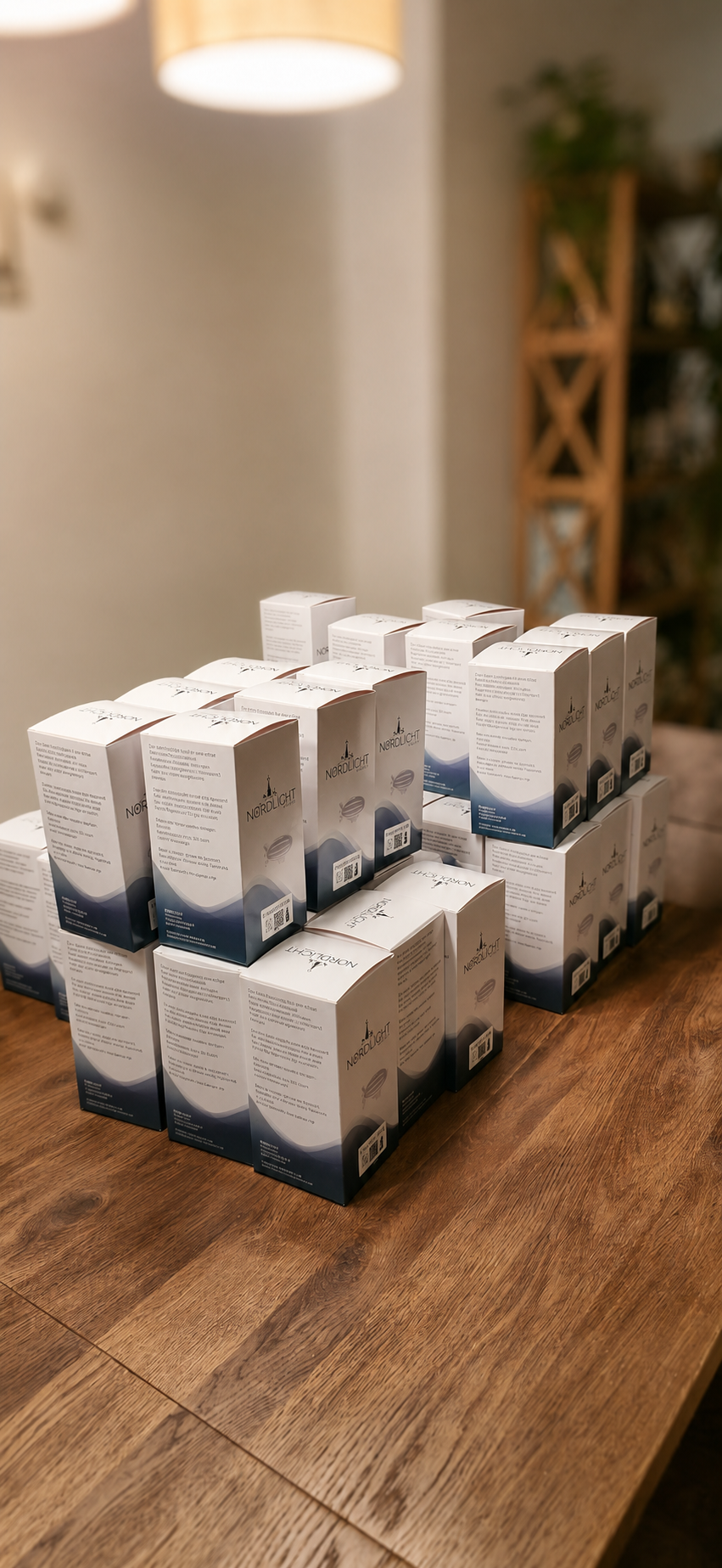 Verpackte Produkte der Nordlicht-Manufaktur